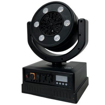Генератор мильних бульбашок BB1008 з LED-підсвіткою Moving Head bubble machine BB1008 фото