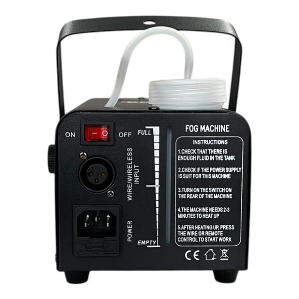 Генератор диму Small Fog Machine 600W LED 600WL фото